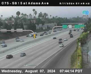 SB 15 at Adams Ave (On Ramp)