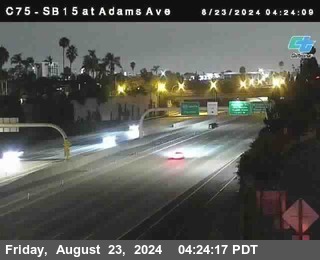 SB 15 at Adams Ave (On Ramp)