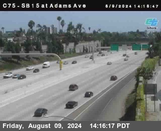 SB 15 at Adams Ave (On Ramp)