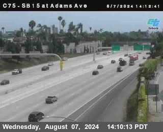 SB 15 at Adams Ave (On Ramp)