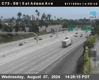 SB 15 at Adams Ave (On Ramp)