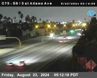 SB 15 at Adams Ave (On Ramp)