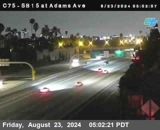 SB 15 at Adams Ave (On Ramp)