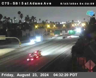 SB 15 at Adams Ave (On Ramp)