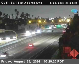 SB 15 at Adams Ave (On Ramp)