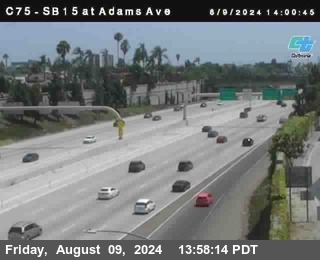 SB 15 at Adams Ave (On Ramp)