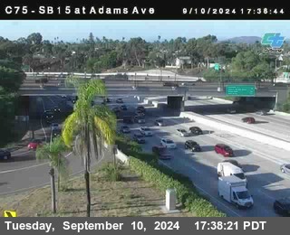 SB 15 at Adams Ave (On Ramp)