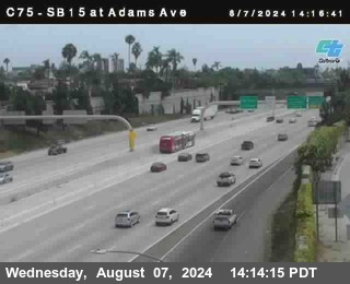 SB 15 at Adams Ave (On Ramp)