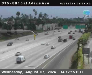 SB 15 at Adams Ave (On Ramp)