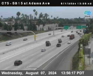 SB 15 at Adams Ave (On Ramp)