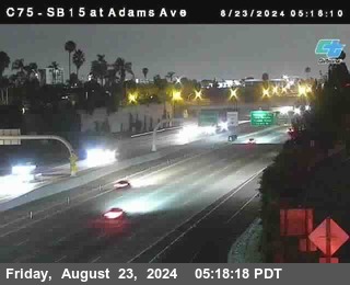 SB 15 at Adams Ave (On Ramp)