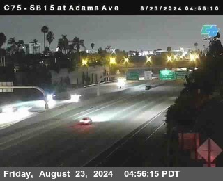 SB 15 at Adams Ave (On Ramp)