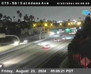 SB 15 at Adams Ave (On Ramp)