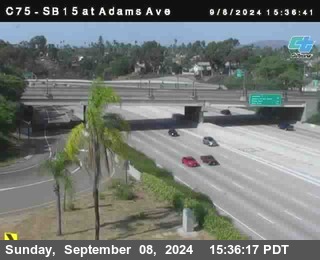 SB 15 at Adams Ave (On Ramp)