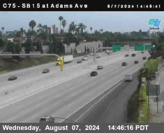 SB 15 at Adams Ave (On Ramp)