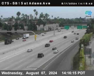 SB 15 at Adams Ave (On Ramp)