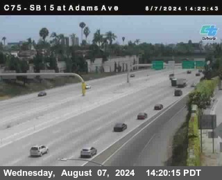 SB 15 at Adams Ave (On Ramp)