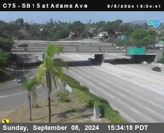 SB 15 at Adams Ave (On Ramp)