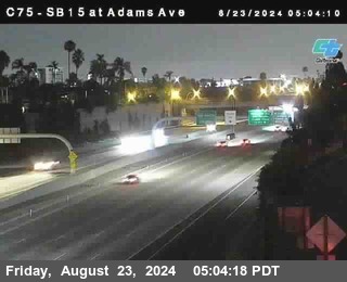 SB 15 at Adams Ave (On Ramp)