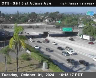 SB 15 at Adams Ave (On Ramp)