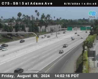 SB 15 at Adams Ave (On Ramp)