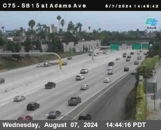 SB 15 at Adams Ave (On Ramp)