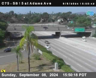 SB 15 at Adams Ave (On Ramp)