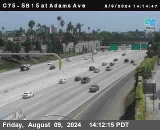 SB 15 at Adams Ave (On Ramp)