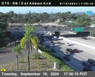 SB 15 at Adams Ave (On Ramp)