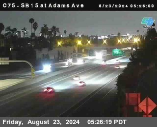 SB 15 at Adams Ave (On Ramp)