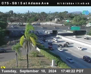 SB 15 at Adams Ave (On Ramp)