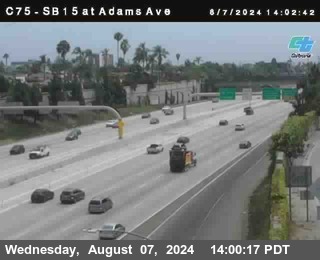 SB 15 at Adams Ave (On Ramp)