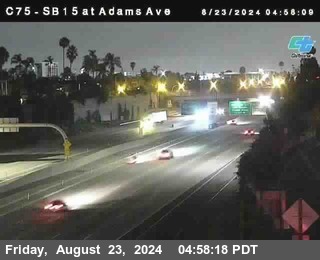 SB 15 at Adams Ave (On Ramp)