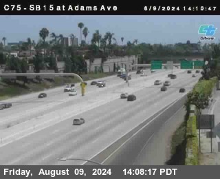 SB 15 at Adams Ave (On Ramp)