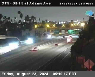 SB 15 at Adams Ave (On Ramp)