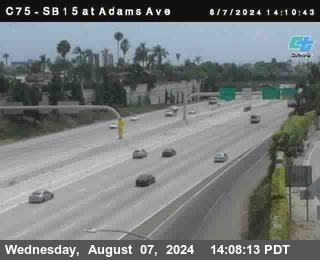 SB 15 at Adams Ave (On Ramp)