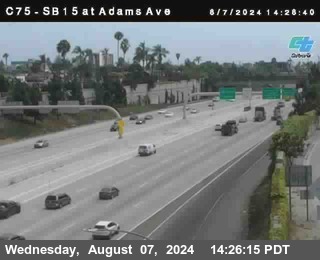 SB 15 at Adams Ave (On Ramp)