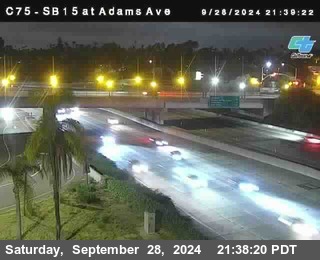 SB 15 at Adams Ave (On Ramp)