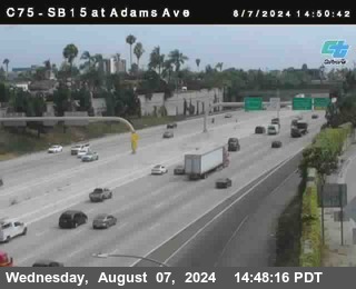 SB 15 at Adams Ave (On Ramp)