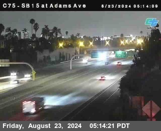 SB 15 at Adams Ave (On Ramp)