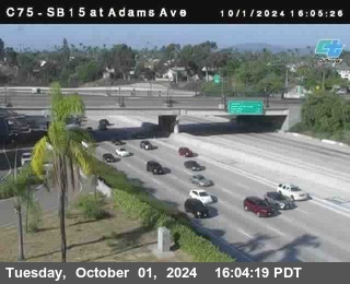 SB 15 at Adams Ave (On Ramp)