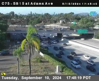 SB 15 at Adams Ave (On Ramp)