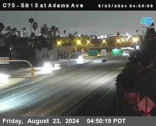 SB 15 at Adams Ave (On Ramp)