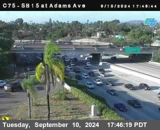 SB 15 at Adams Ave (On Ramp)