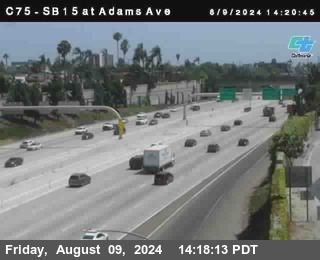 SB 15 at Adams Ave (On Ramp)