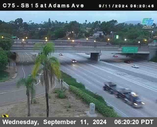 SB 15 at Adams Ave (On Ramp)