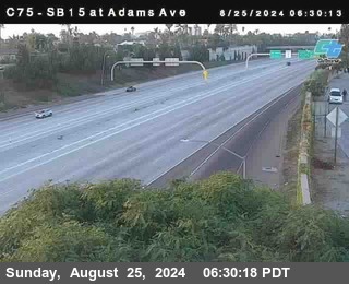 SB 15 at Adams Ave (On Ramp)