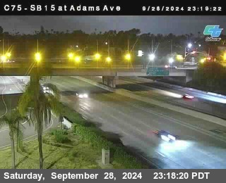 SB 15 at Adams Ave (On Ramp)