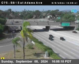 SB 15 at Adams Ave (On Ramp)