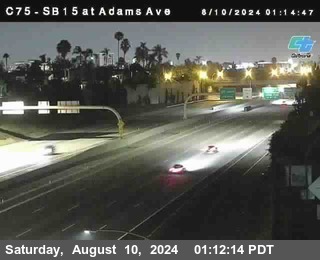 SB 15 at Adams Ave (On Ramp)